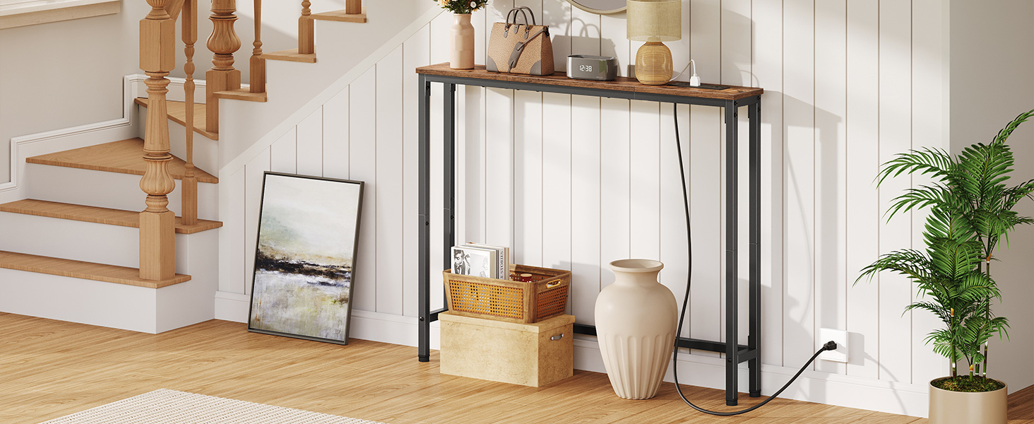 Skinny Sofa Side Table