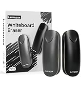 Lumspax Magnetic White Board Eraser, Glass Board Erasers, 2 Pack, Dry Erase Eraser for Dry Erase ...