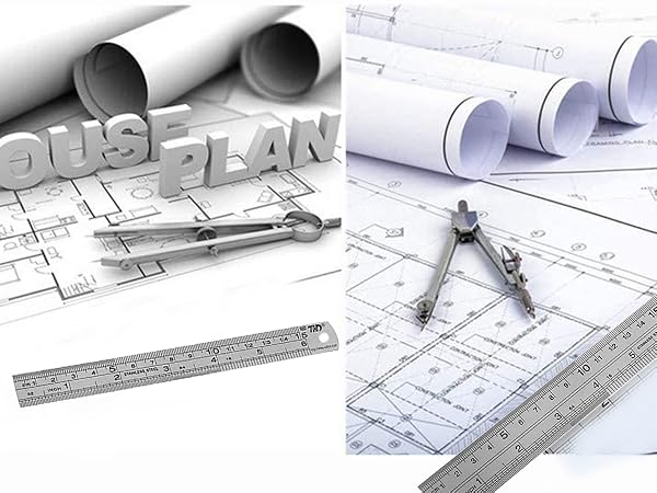 Metal ruler