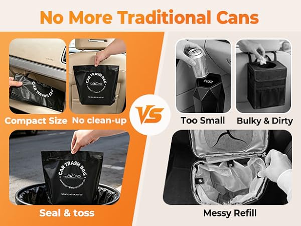 no more car trash can