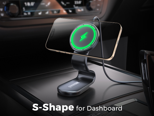 265 MagSafe car mount charger wireless