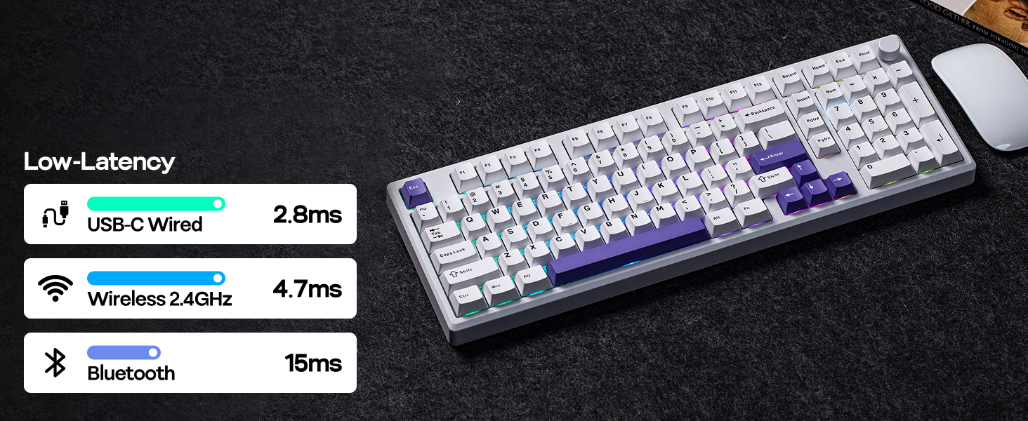 Galaxy100 wireless gaming keyboard