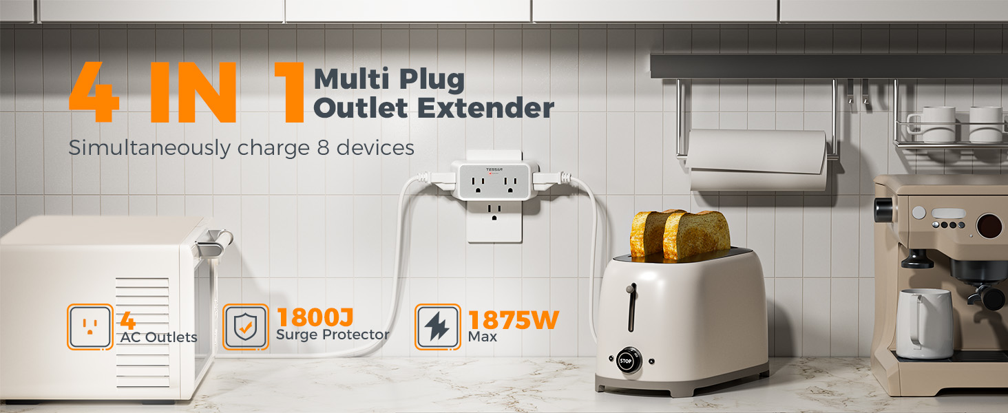 1800J Surge Protection
