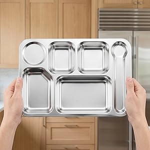 Divided Dinner Tray