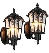 Sucolite Outdoor Wall Light Fixtures Wall Mounted, Exterior Waterproof Porch Lights Wall Lanterns...