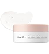 mixsoon Collagen Hydrogel Eye Patches Hydrating Gel Eye Mask with Collagen, Peptides and Amino Ac...