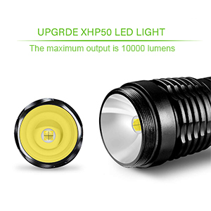 USB rechargeable flashlight