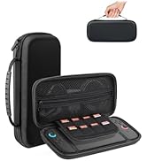 NBCP Carrying Storage Case for Switch 2 – Durable Hard Shell Messenger Bag with Soft Lining,Prote...