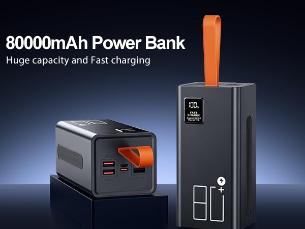 80000mAh power bank