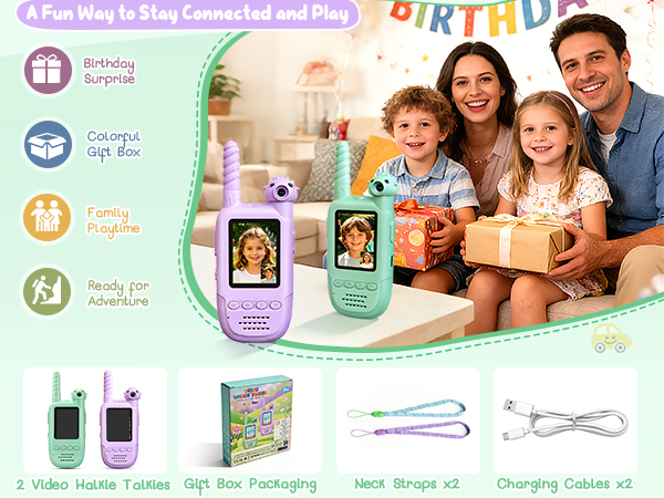 Kids Video Walkie Talkies