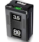 80V 3.5Ah Lithium Ion Battery Replacement for Greenworks Pro 80 Volt Battery GBA80200 GBA80250 GB...