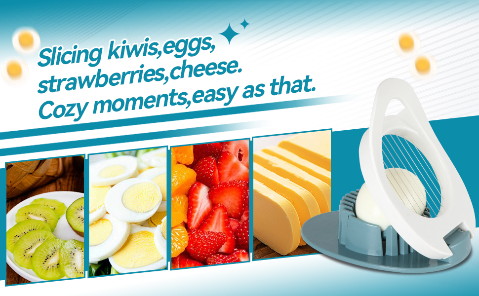 slices boiled eggs