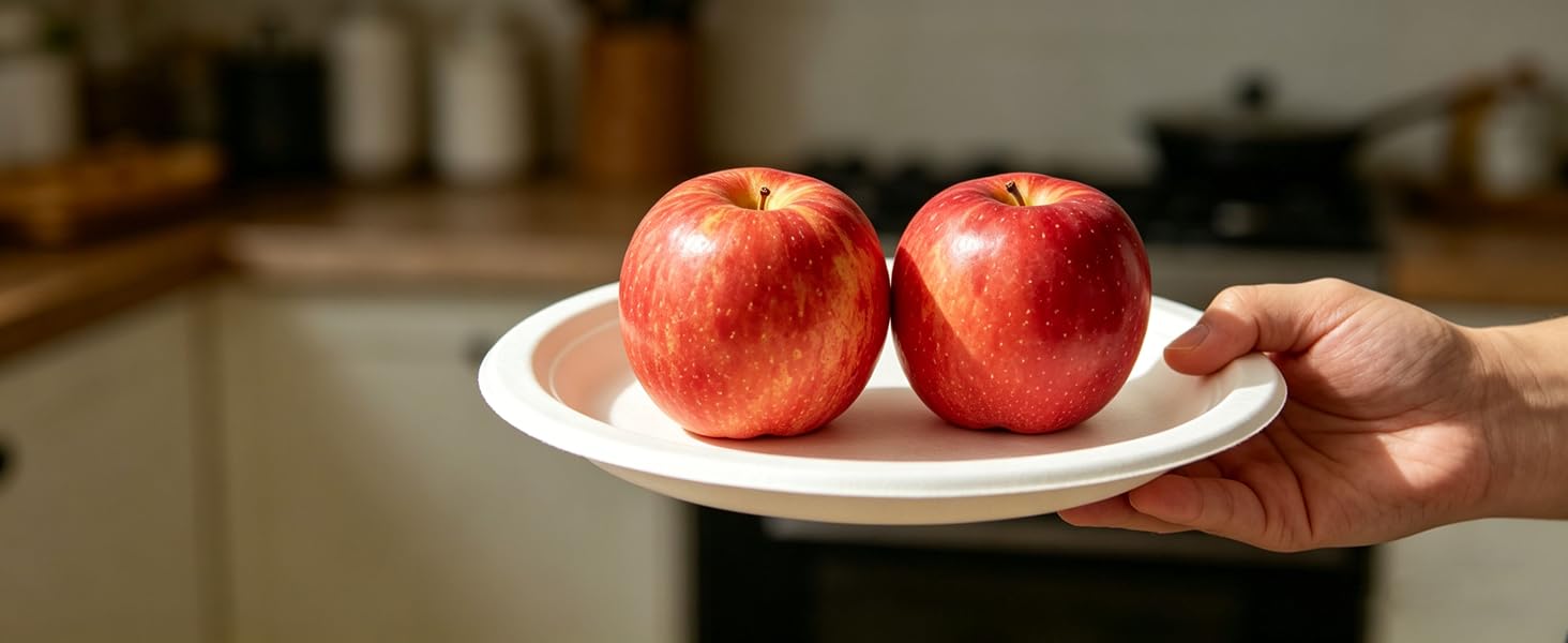 Thick Heavy duty disposable Paper Plates