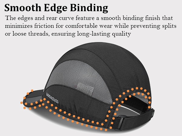 Ponytail hole on the back for women gym workout jogging, smooth edge binding design for your comfor