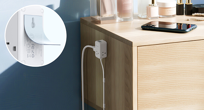 Side the Dressing table outlet extender