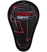 Youper Youth Elite Soft Foam Protective Cup (Ages 7-12), Boys Athletic Cup for Baseball, Football...