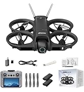 Drone with HD Camera & 4.3 Inch Screen Remote, 3-Sided Obstacle Avoidance, WiFi FPV Quadcopter Al...
