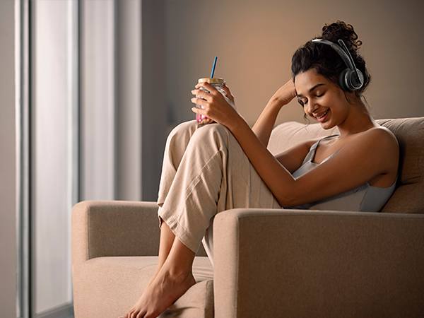 Wireless Headset With Mic for Work