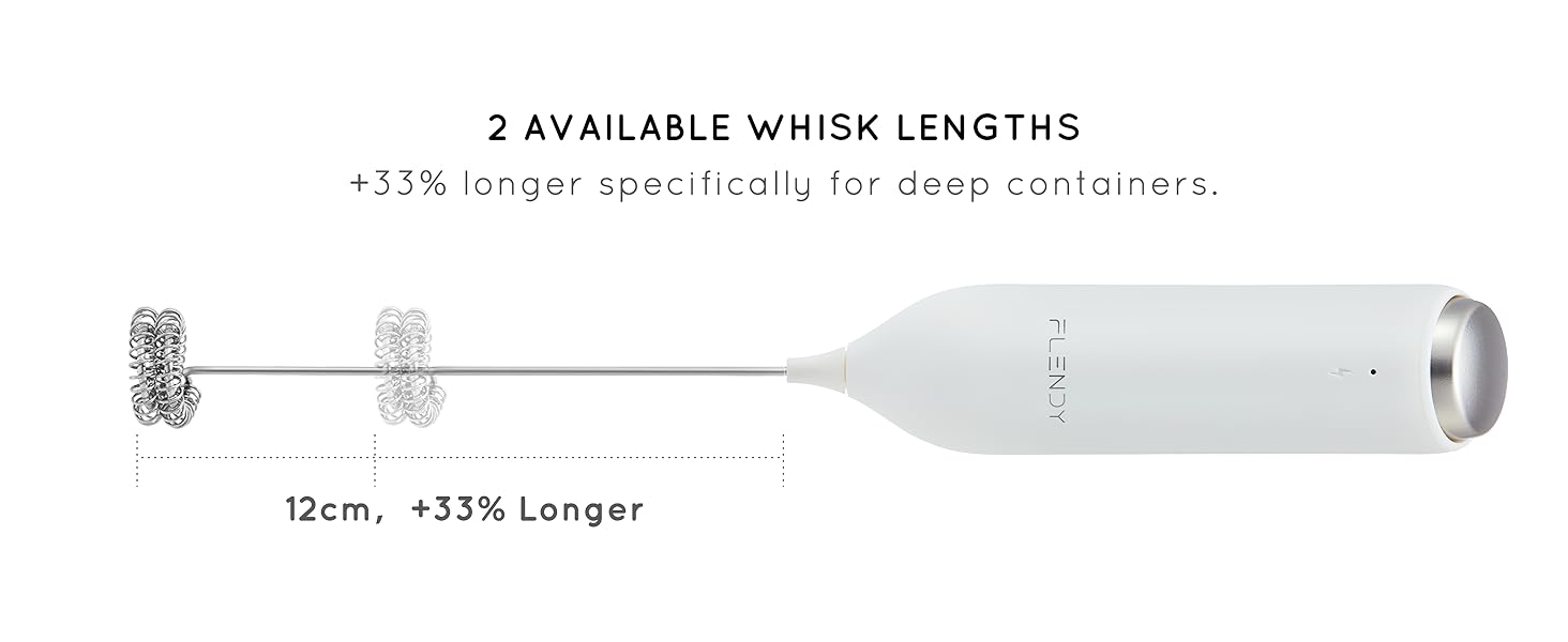 2 Available Whisk Lengths