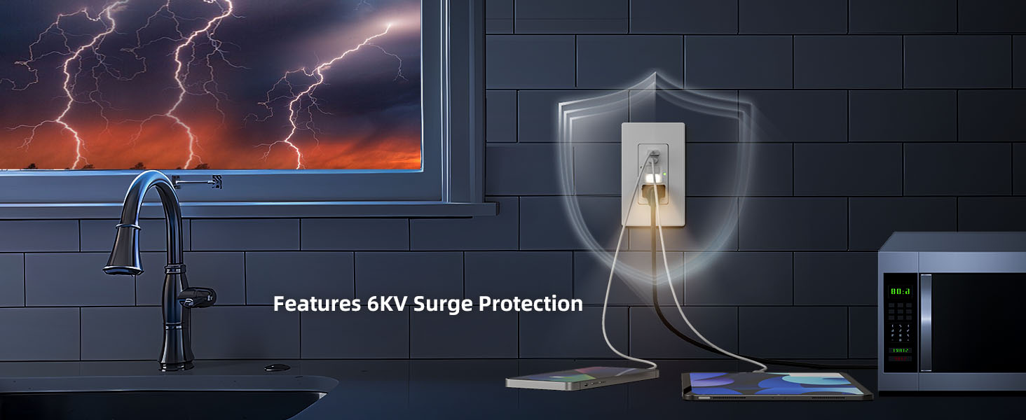 gfci usb outlet