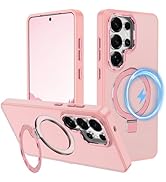 Hekodonk for Galaxy S26 Ultra Case with Magnetic Invisible Ring Stand,Compatible with Magsafe,Sli...