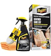 Meguiar's Leather Care Kit,This Car Care Kit Includes a Premium Car Leather Cleaner and Condition...