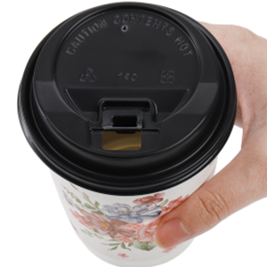 Ly-FloralCoffeeCups-100Lid-80P