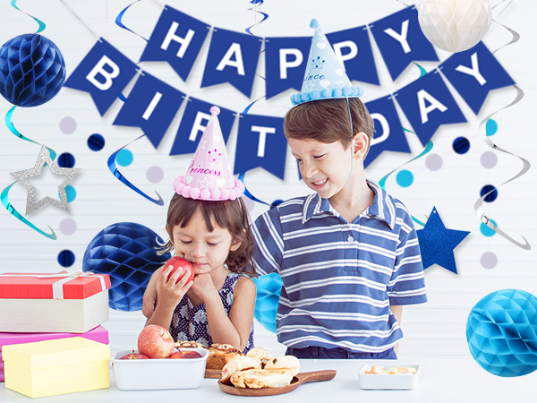 Blue Birthday Decorations