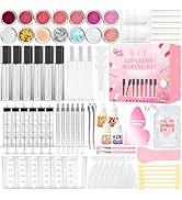 WhizToys Lip Gloss Making Kit, Lip Gloss Kit, Diy Lipgloss Set, Fun Make Your Own Lipgloss Kids,P...