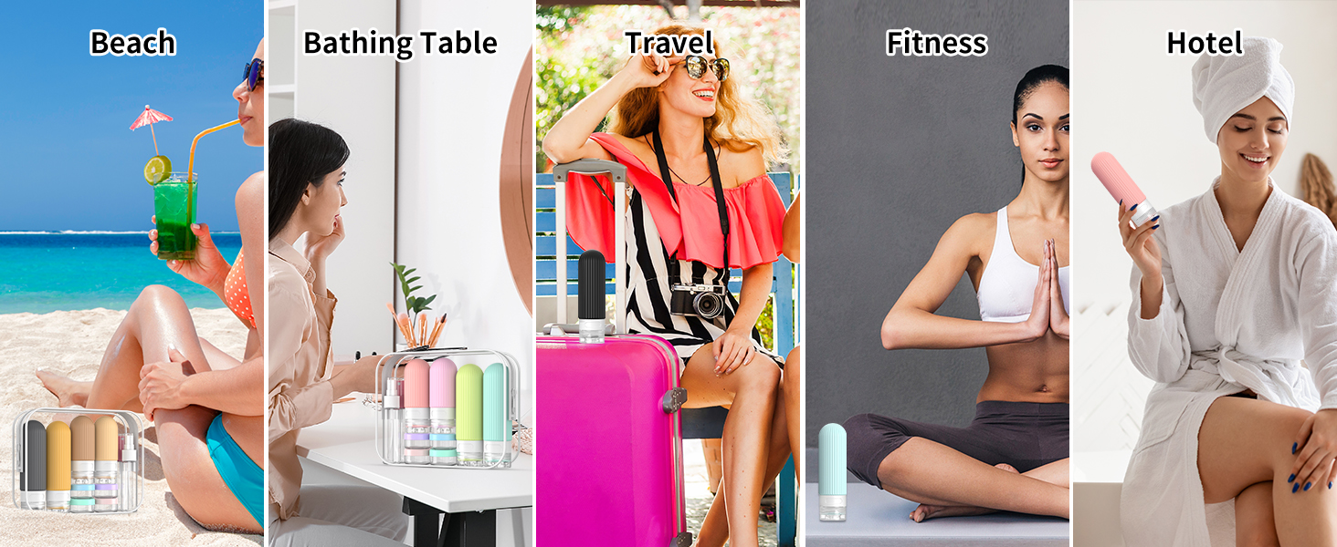 Travel Bottles for Toiletries