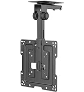 Mount Plus CM322 Flip Down TV and Monitor Roof Ceiling Mount | Fits Flat Screen 19 to 43 Inch | V...
