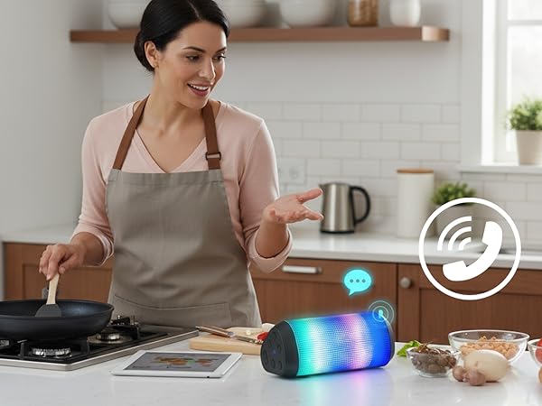 Bluetooth speaker built in microphone calling