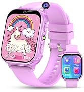 KALINCO Kids Smart Watch, No Phone Needed, Games Camera Video Pedometer Smartwatch, Music Player,...