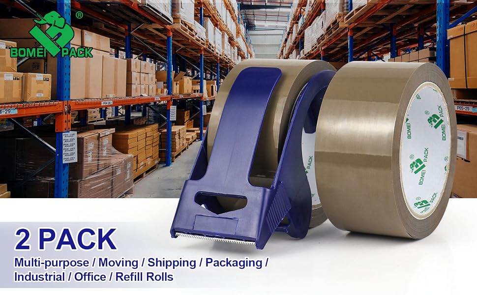 Noiseless Packaging Tape 1.88 Inches x 110 Yards,Industrial