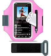 Karvense Phone Holder for Running-Arm Band for Running for iPhone & Samsung Galaxy, Cell Phone Ar...