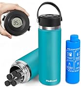 Insulin Cooler Travel Case TSA Approved, 3-5 Pens Medicine Travel Cooler Temp Display, Diabetes C...