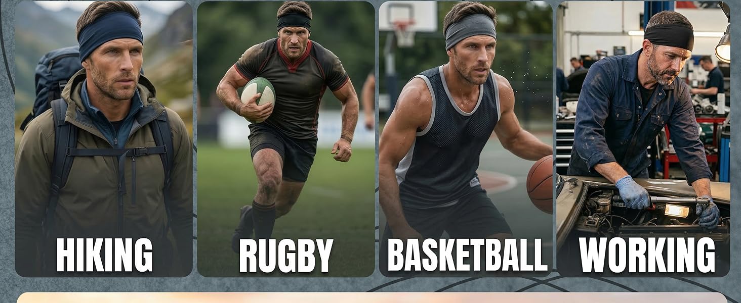 keep your eyes away from sweat headbands