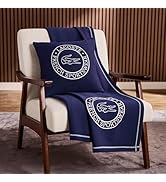 Lacoste 50" x 70" Sportswear Throw Blanket – Ultra Soft Cozy & Comfy Sweatshirt Knit, Premium Cot...