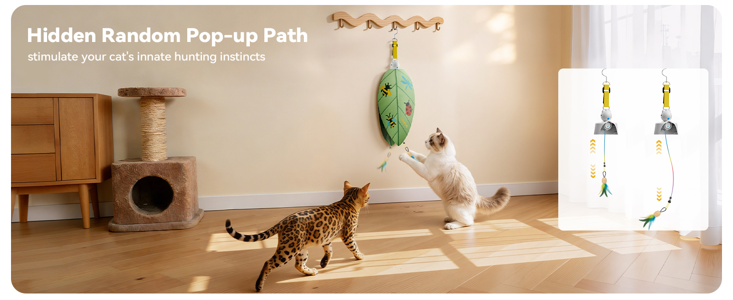 Door Hanging Cat Toy