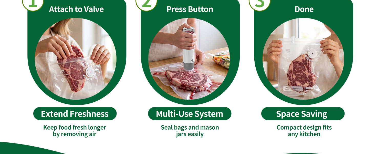 handheld vacuum sealer for food