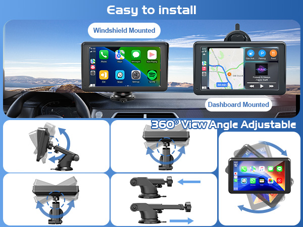 Wireless Carplay Screen for Car