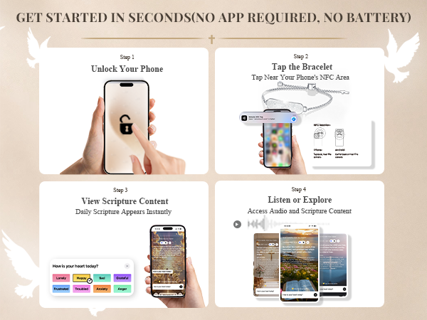 Get Started in Seconds (No App Required, No Battery)