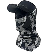 CoolNES - Neck Gaiter with Drawstring, Reusable Breathable Face Mask Cloth Washable Bandana Sun S...