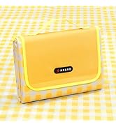 Outdoor Picnic Blanket 80"X80" Picnic Mat Extra Large Camping Blanket Beach Blanket Foldable Wate...