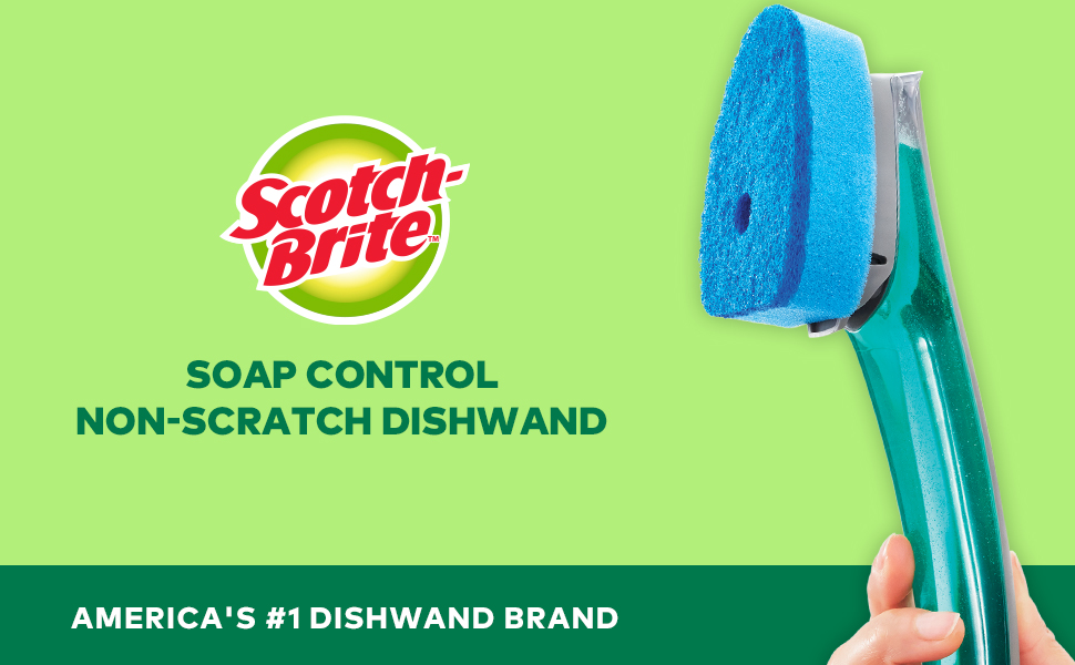 Scotch-Brite Non-Scratch Advanced Soap Control Dishwand