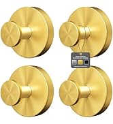 Ninth Five Shower Suction Cup Hooks, Heavy Duty Bathroom Wall Hooks for Towels, Robes, Loofahs, R...