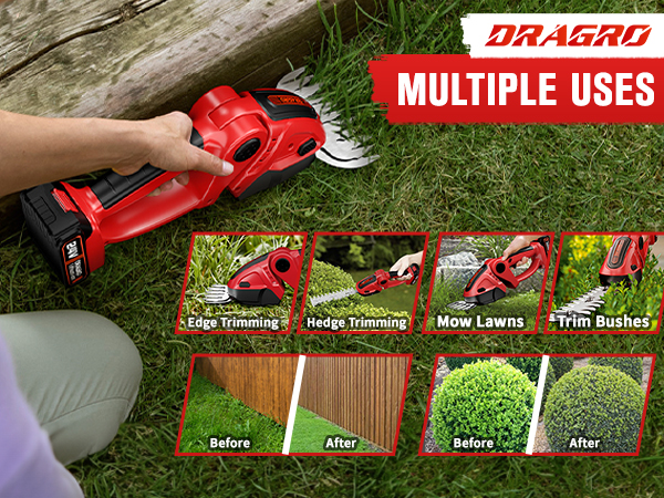 hedge trimmers cordless