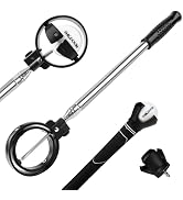 THIODOON Golf Ball Retriever Telescopic for Water with Locking Button Golf Ball Picker Upper Grab...