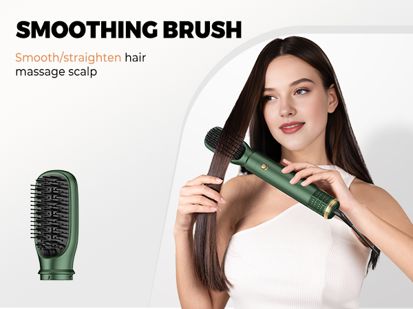 hair straightener brush