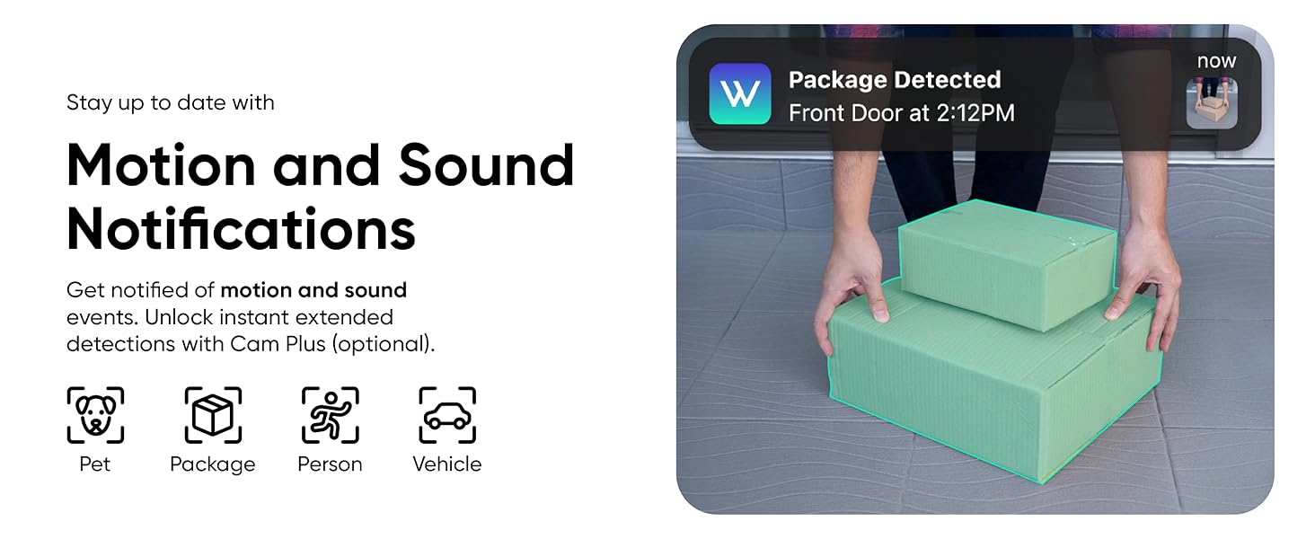 Wyze Duo Cam Doorbell Notifications